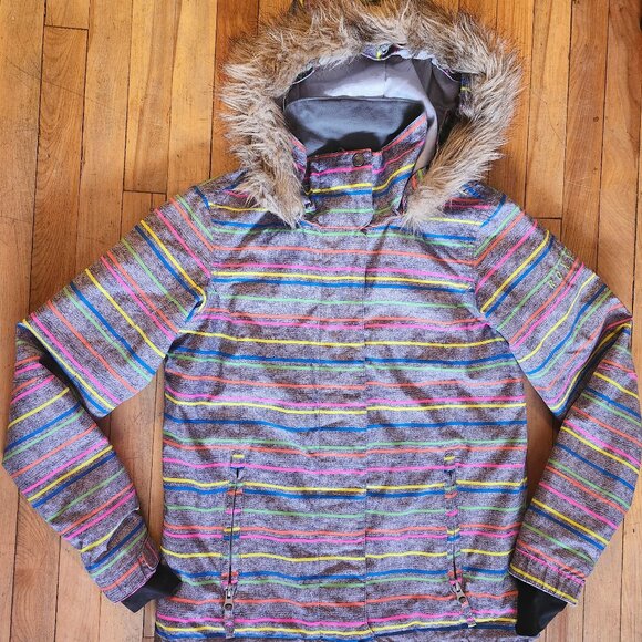 Roxy Ski Jacket Girls Size 12 - Picture 1 of 6